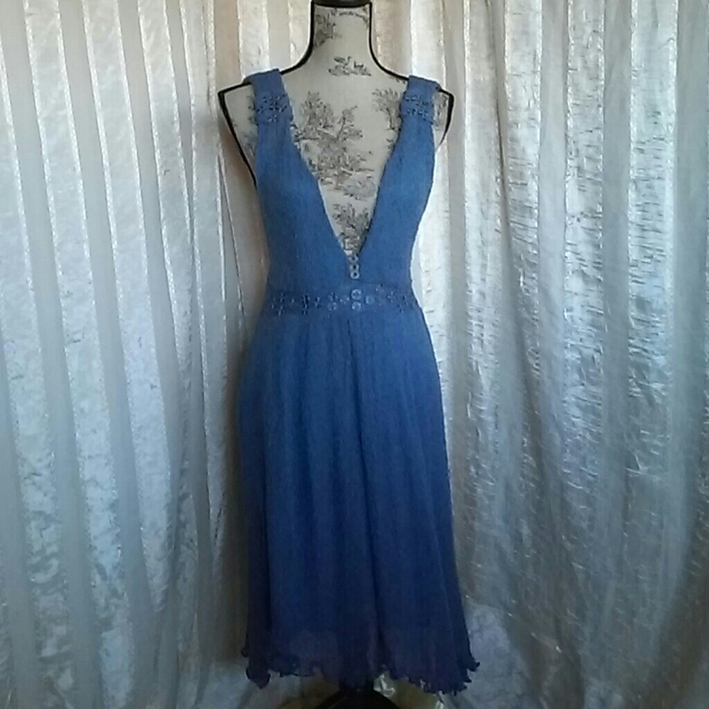 Unique Tanami Plunge Neckline Dress